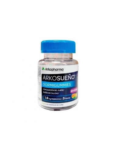 Arkosueño dormigummies 30 uds: Complemento alimenticio en gominolas, favorece la conciliación y calidad del sueño.