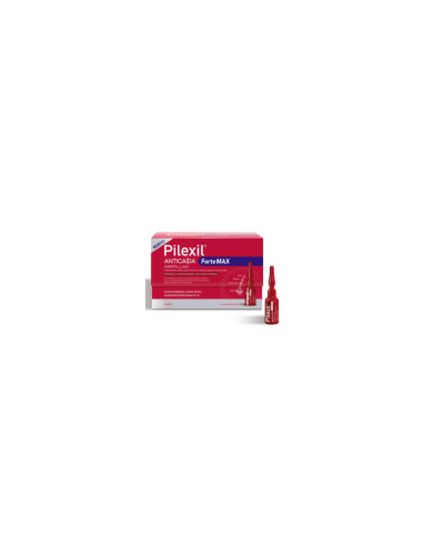 Pilexil anticaída fortemax ampollas 20 ampollas 5 ml: Tratamiento intensivo diseñado para combatir la caída del cabello de maner