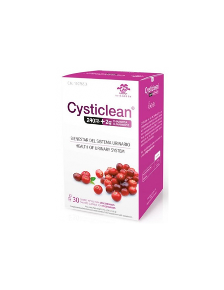 CYSTICLEAN D-MANOSA 240 MG 30 SOB