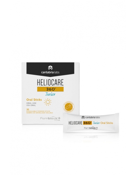 Heliocare 360° Junior Oral Sticks 20 Sobres
