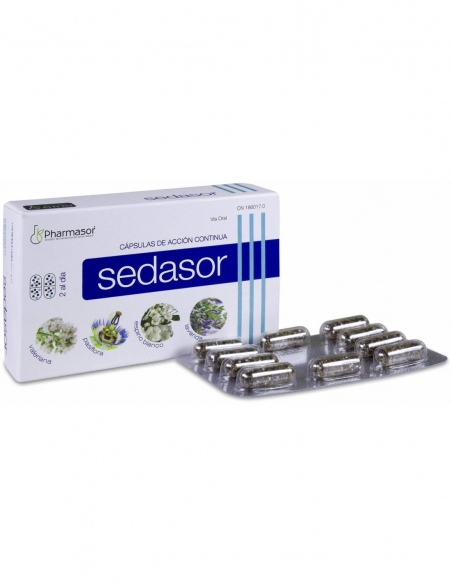 Sedasor Acción Continua Homeosor 30 Cápsulas