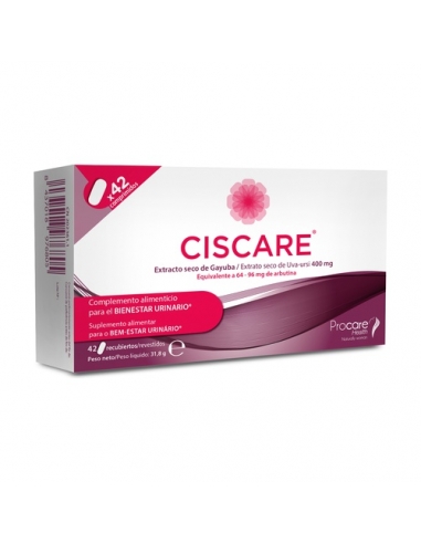 Ciscare Extracto Seco Gayuba 42 Comprimidos