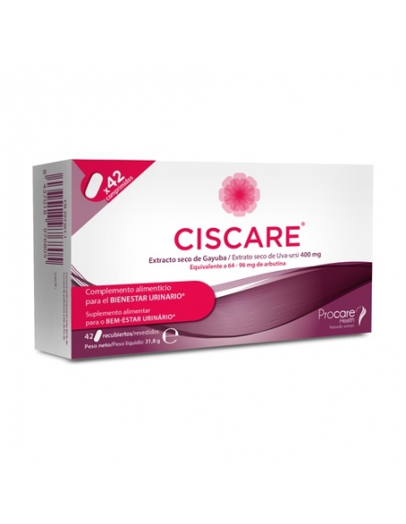 Ciscare Extracto Seco Gayuba 42 Comprimidos