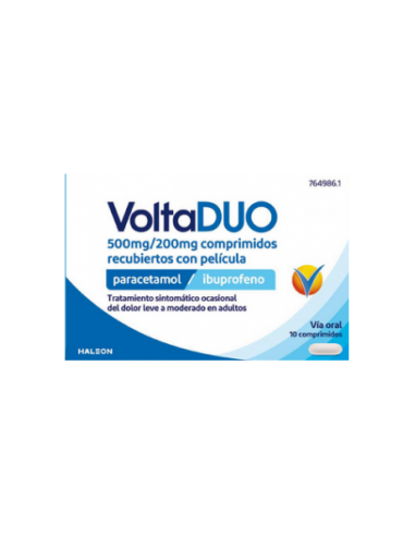 Voltaduo 500mg/200mg 10 Comprimidos