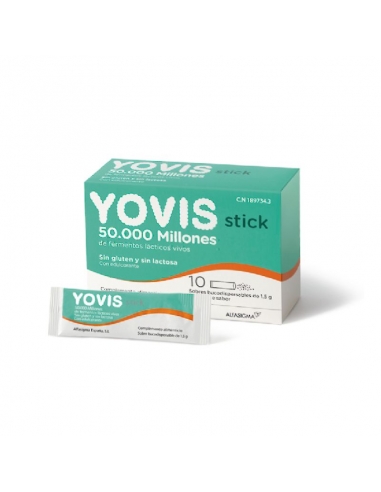 Yovis Stick 10 Sobres Bucodispersables