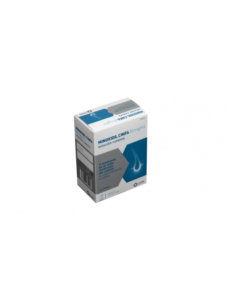 Minoxidil Cinfa Solución Capilar 50 Mg/Ml 60 | FarmaViesques