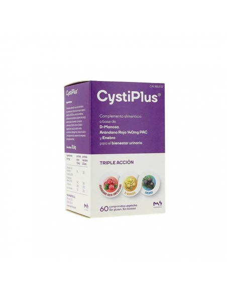 Cystiplus 60 Comprimidos Arándano D Manosa Enebro