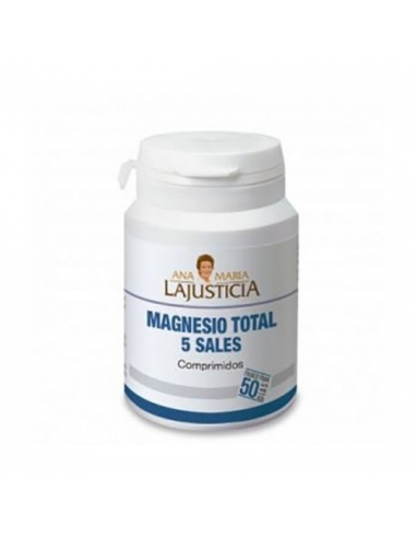 Magnesio Total 5 Sales 100 Comprimidos Ana Maria la Justicia