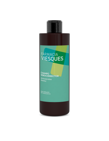 Farmacia Viesques Champú Sebocorrector XP Aminoácidos y Abedul 400ml