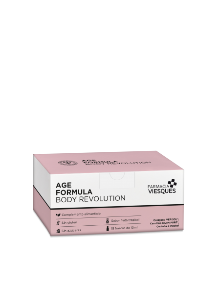 Farmacia Viesques Age Formula Body Revolution 15 Frascos 10Ml