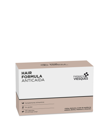 Farmacia Viesques Hair Formula Anticaída 120 Cápsulas