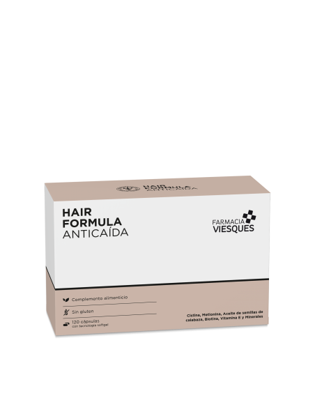 Farmacia Viesques Hair Formula Anticaída 120 Cápsulas