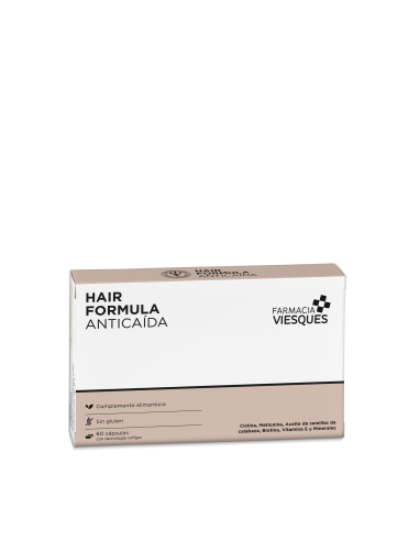Farmacia Viesques Hair Formula Anticaída 60 Cápsulas
