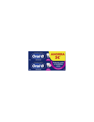 Pasta Oral B Advanced 2X75 ml