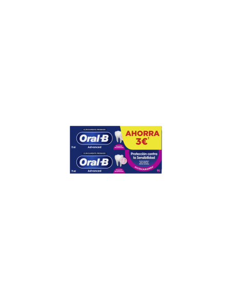 Pasta Oral B Advanced 2X75 ml