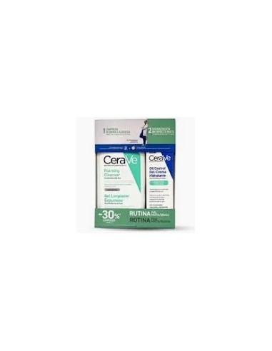 Cerave Pack Rutina Limpiador Espumoso + Gel Oil Control
