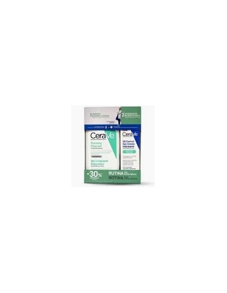 Cerave Pack Rutina Limpiador Espumoso + Gel Oil Control