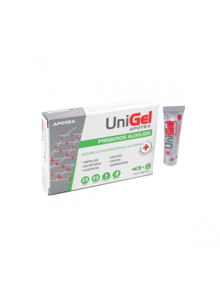 Unigel Apotex Primeros Auxilios 5gr + 3 Apositos     