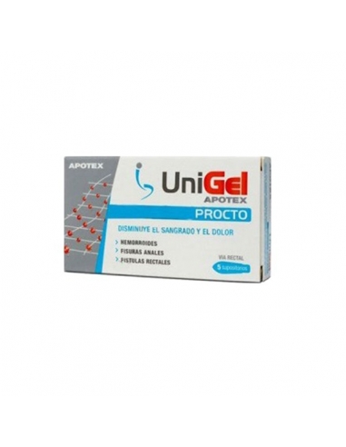 Unigel Apotex Procto 5 Supositorios          