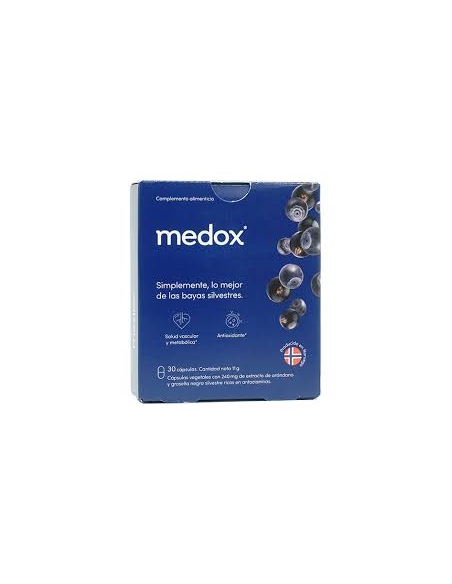 Medox es un suplemento alimenticio diseñado para apoyar la salud cardiovascular