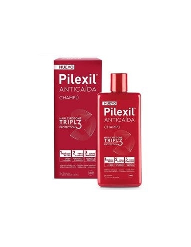 Champú que previene la caída del cabello y fortalece la fibra capilar gracias a la Serenoa Serrulata, Zinc PCA y biotina. De uso