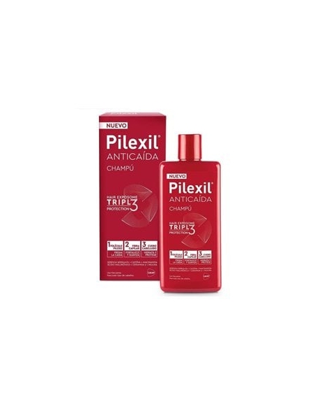 Champú que previene la caída del cabello y fortalece la fibra capilar gracias a la Serenoa Serrulata, Zinc PCA y biotina. De uso
