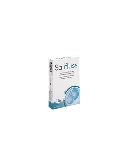Salifluss 400 mg es un complemento especialmente formulado para aliviar la sequedad bucal (xerostomía)