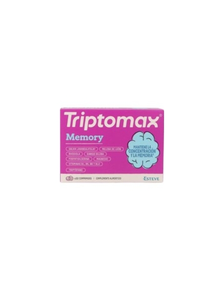 Triptomax Memory 30 Comprimidos-Memoria y Concentración