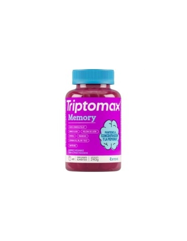 Triptomax Memory 60 Gominolas Fresa-Manzana – Memoria