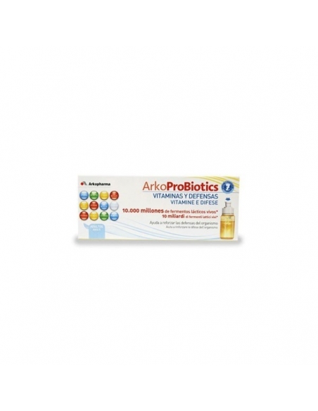 Arkobiotics Vitaminas Y Defensas Niño 7uds     