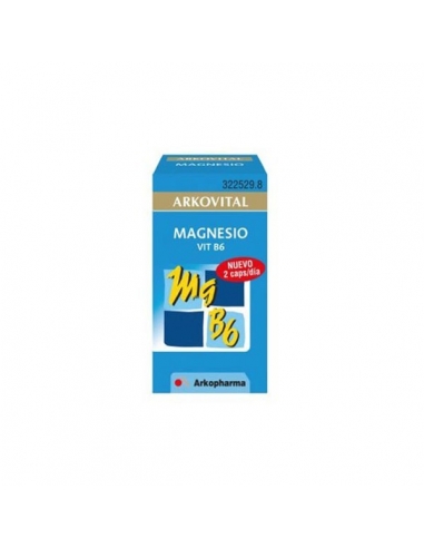 Arkovital Magnesio Vitamina B6 30 Cápsulas        